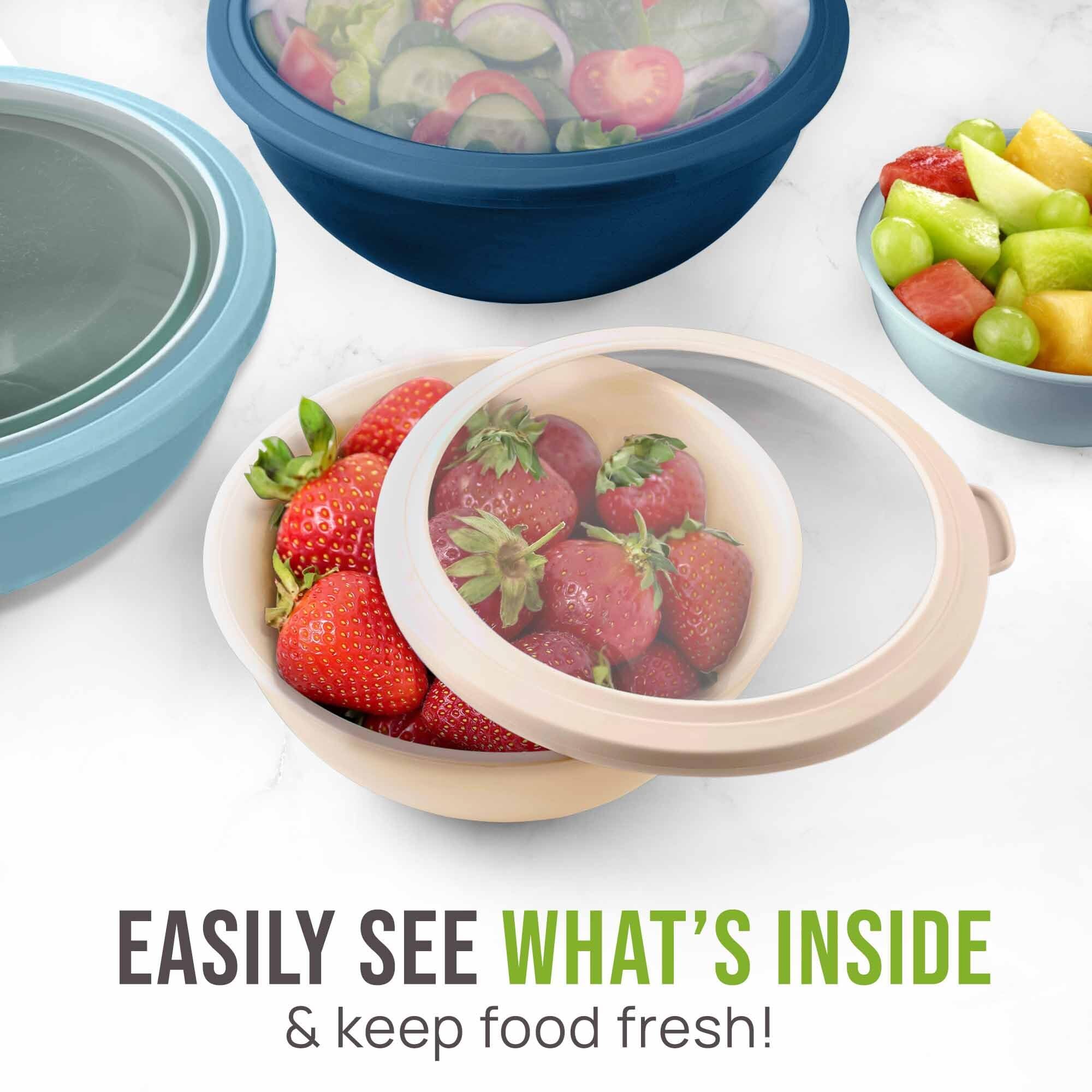 Zulay Kitchen leak proof lids prevent spills during transport
