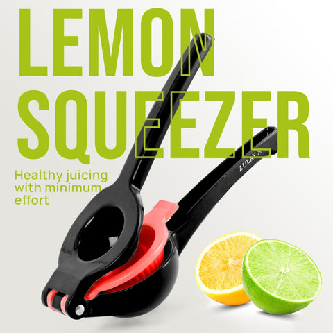 Zulay Kitchen ergonomic handle reduces wrist strain during juicing.