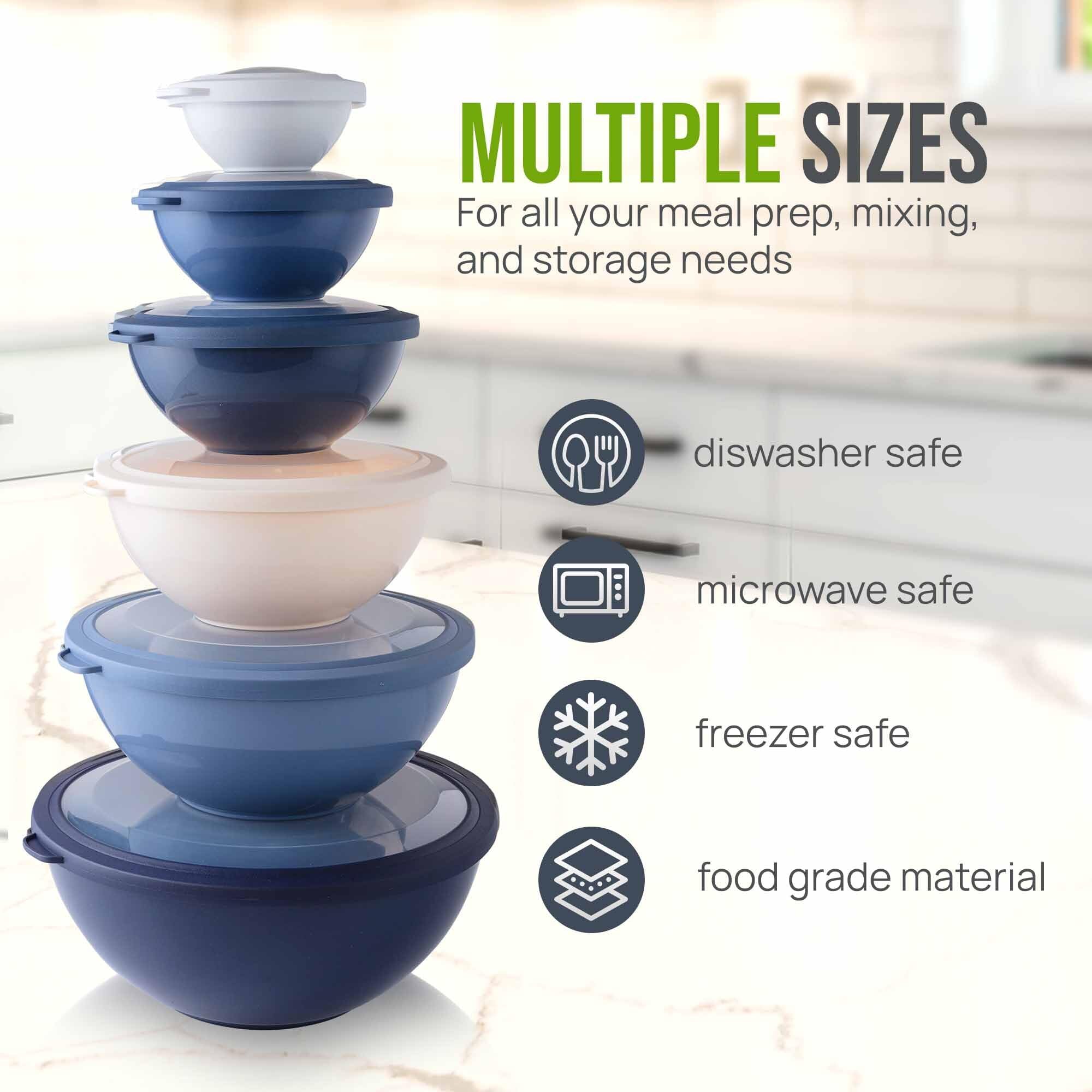 Zulay Kitchen lids seal tightly to keep food fresh.