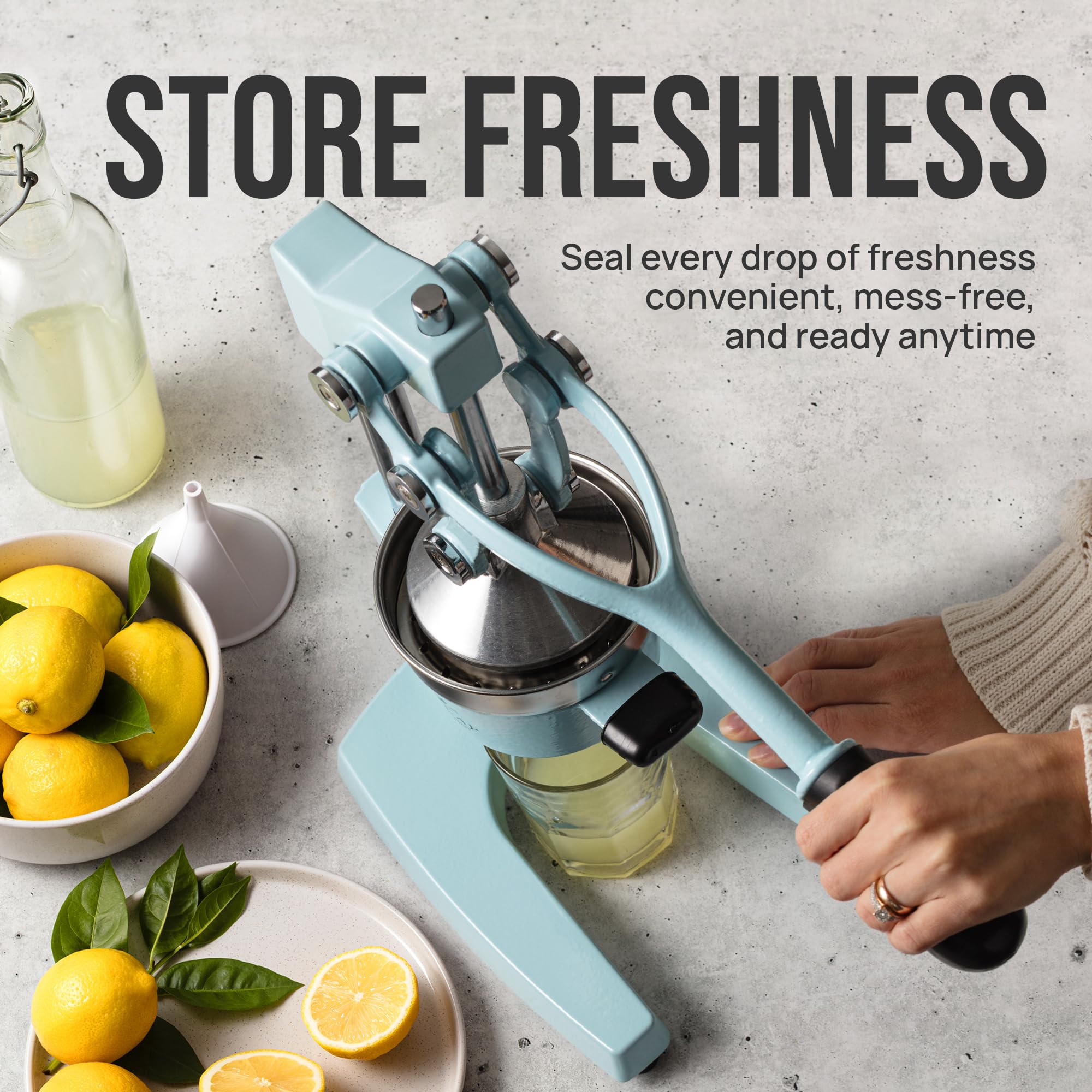 Zulay Kitchen manual press offers professional feel at home