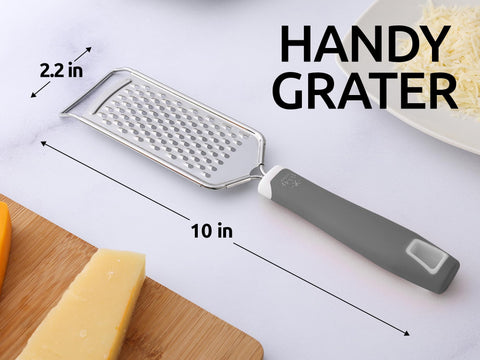 Zulay Kitchen multipurpose grater for garlic, ginger, nutmeg, and more