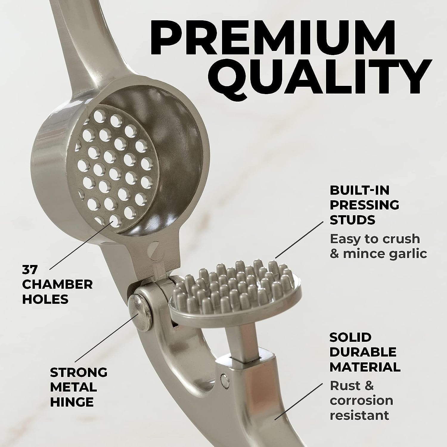 Zulay Kitchen easy-clean design makes rinsing quick after use.