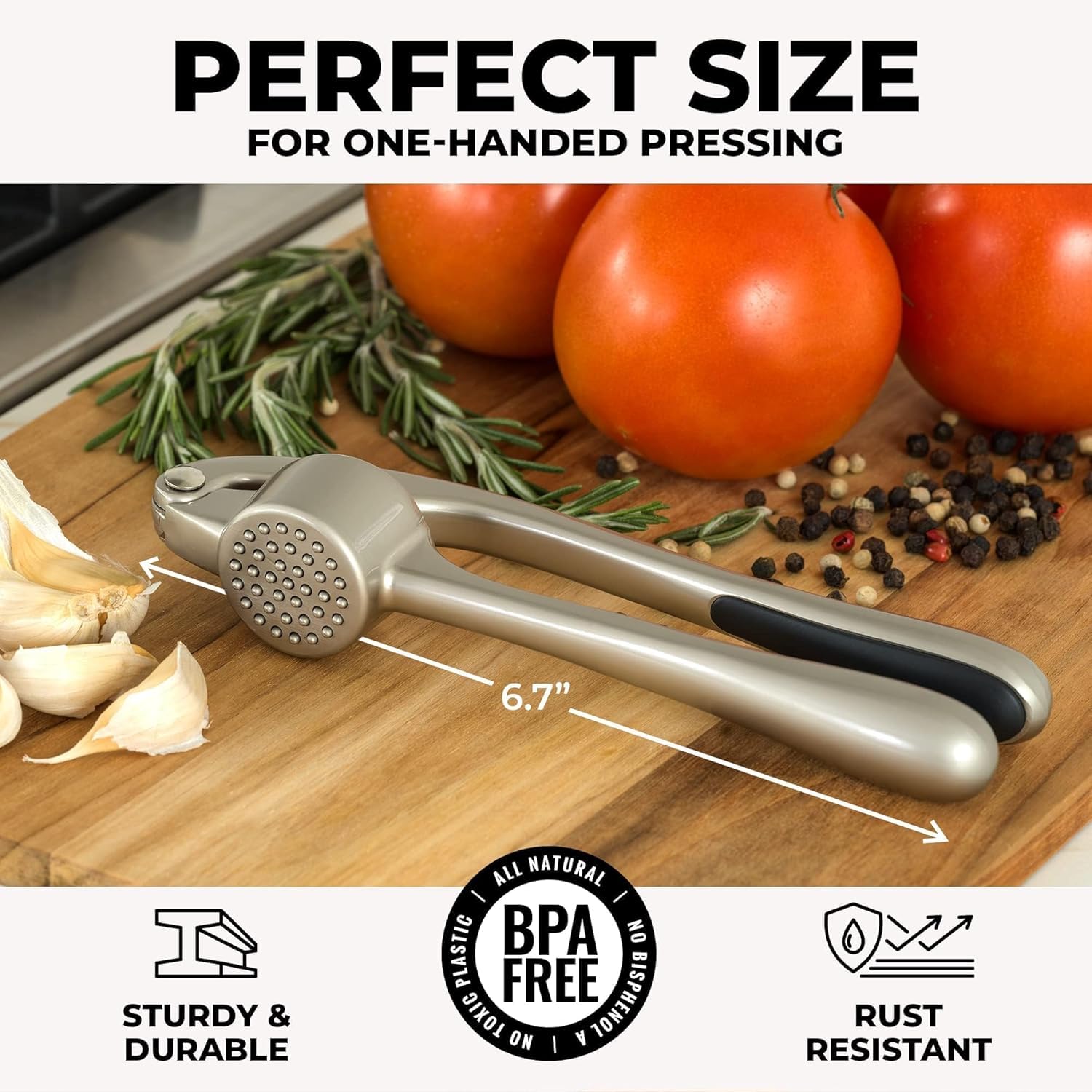 Zulay Kitchen rust-proof materials ensure lasting performance in busy kitchens.