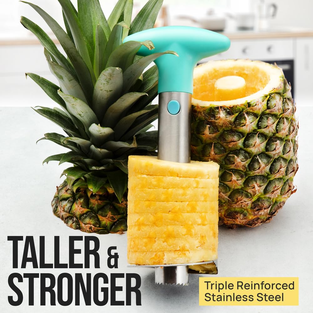 Zulay Kitchen reinforced blade pineapple corer for durable performance