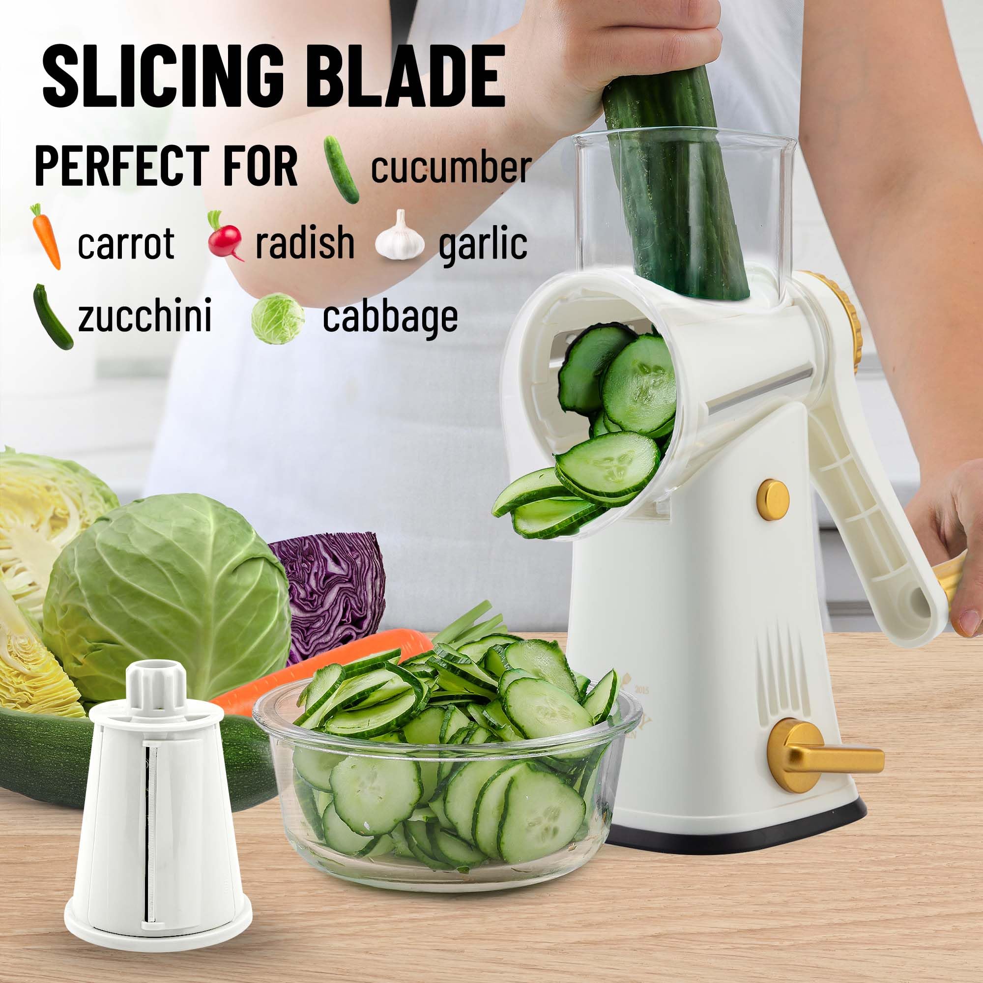 Zulay Kitchen dishwasher-safe parts simplify cleaning after use.