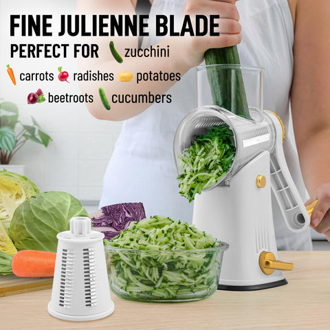 Zulay Kitchen suction base provides stable gripping on countertops.