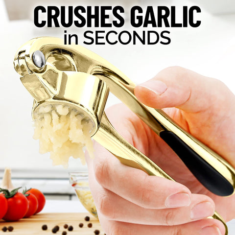 Silicone garlic peeler by Zulay Kitchen speeds up clove prep.