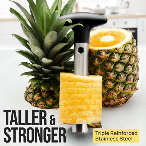 Zulay Kitchen stainless steel pineapple corer designed for durability and rust resistance.