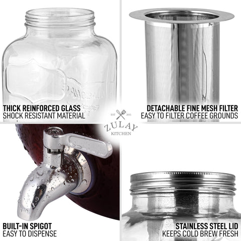 Zulay Kitchen lifetime guarantee supports confident home brewing