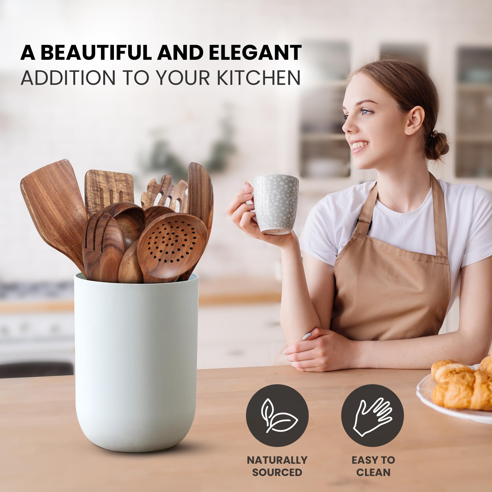 Zulay Kitchen pasta server designed for al dente portions