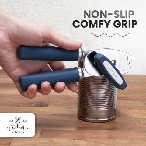 Zulay Kitchen turn knob demonstrates smooth, easy operation.