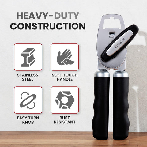 Zulay Kitchen turn knob detail shows smooth, controlled operation