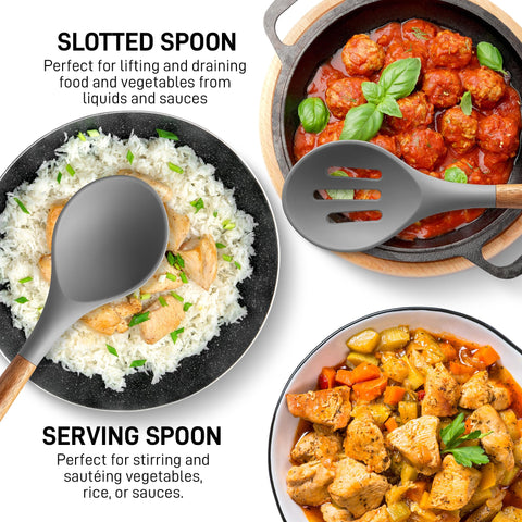 Zulay Kitchen non-stick-safe design: scratch-free cooking for coated cookware.