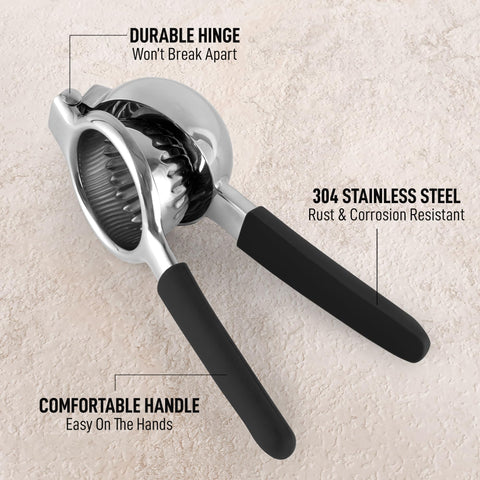 Zulay Lemon Squeezer is dishwasher safe for quick cleanup.
