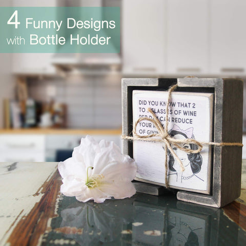 Zumatico durable coasters stand up to daily use with style