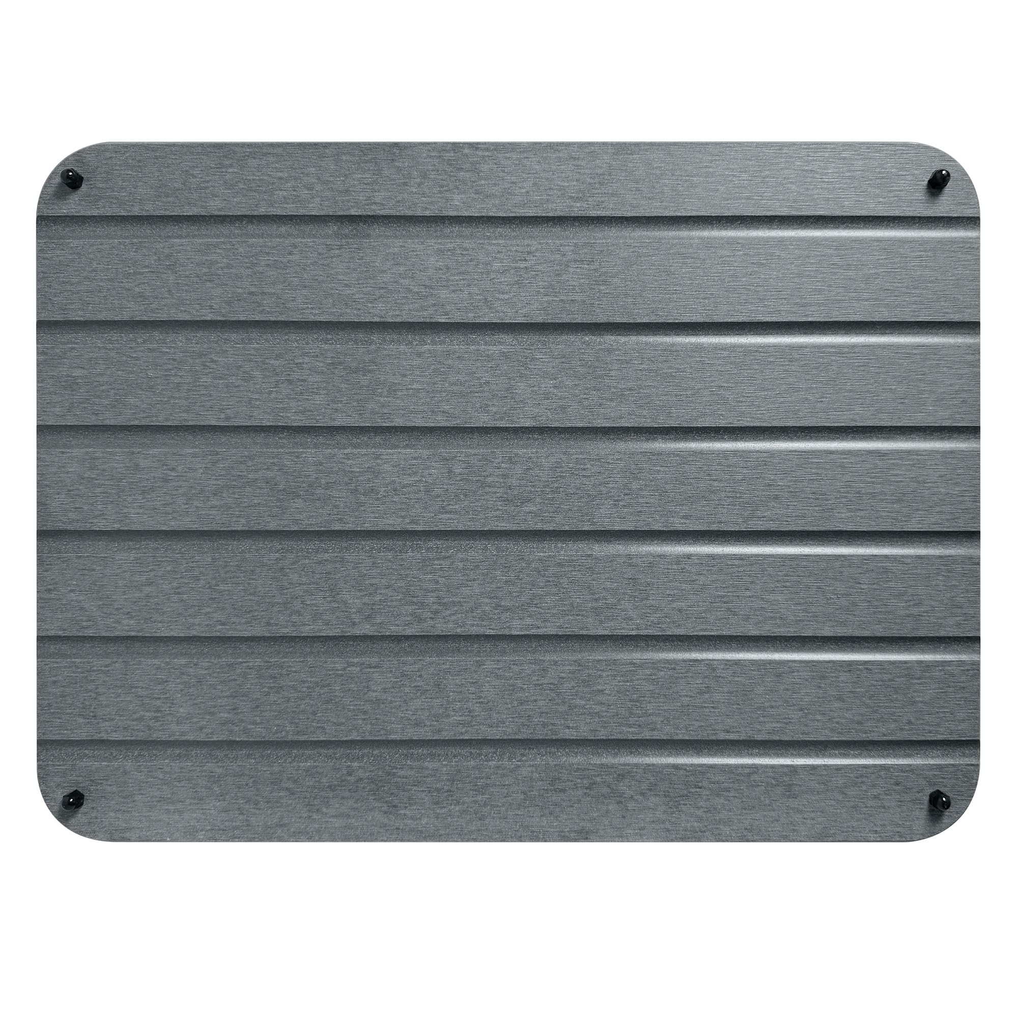 ZumenDa dish drying mat 12x16 on countertop for organized air-drying.