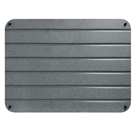 ZumenDa dish drying mat 12x16 on countertop for organized air-drying.