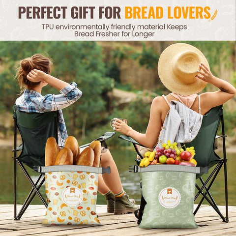 Green and yellow Zunmial design bag shown on a kitchen counter
