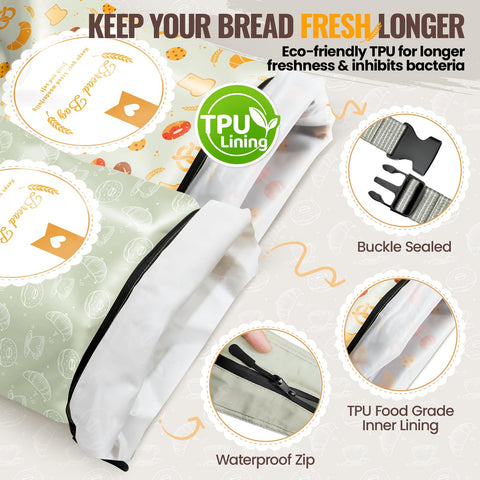 Closeup of waterproof zipper on a Zunmial bag locks in freshness