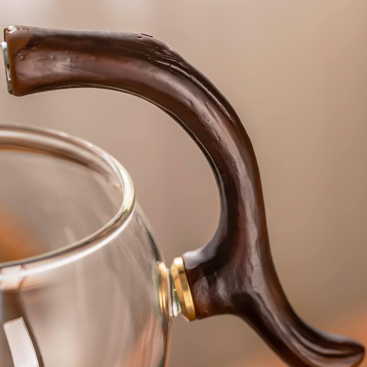 Zurucily Kungfu Glass Tea Set serving cups ready for sharing