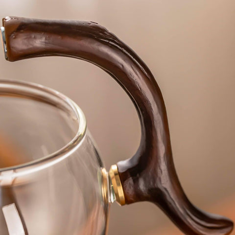 Zurucily Kungfu Glass Tea Set serving cups ready for sharing