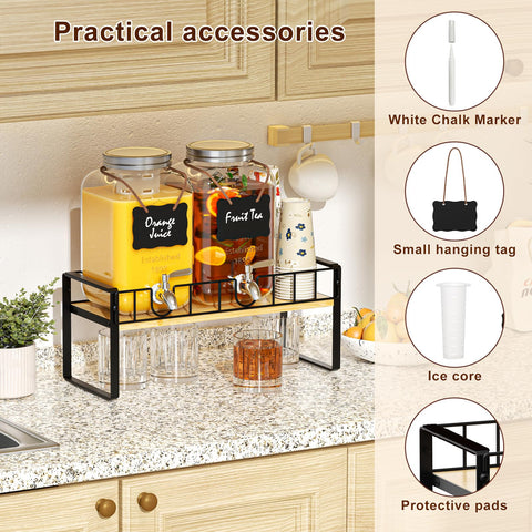 Zuyachuza ice-core keeps beverages cold for longer at parties.
