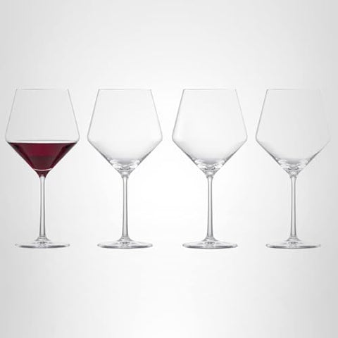 Zwiesel Glas Pure Burgundy glass ready for service and lasting use