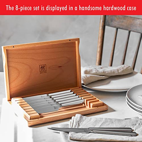 ZWILLING forged one-piece blade ensures strength and precision.