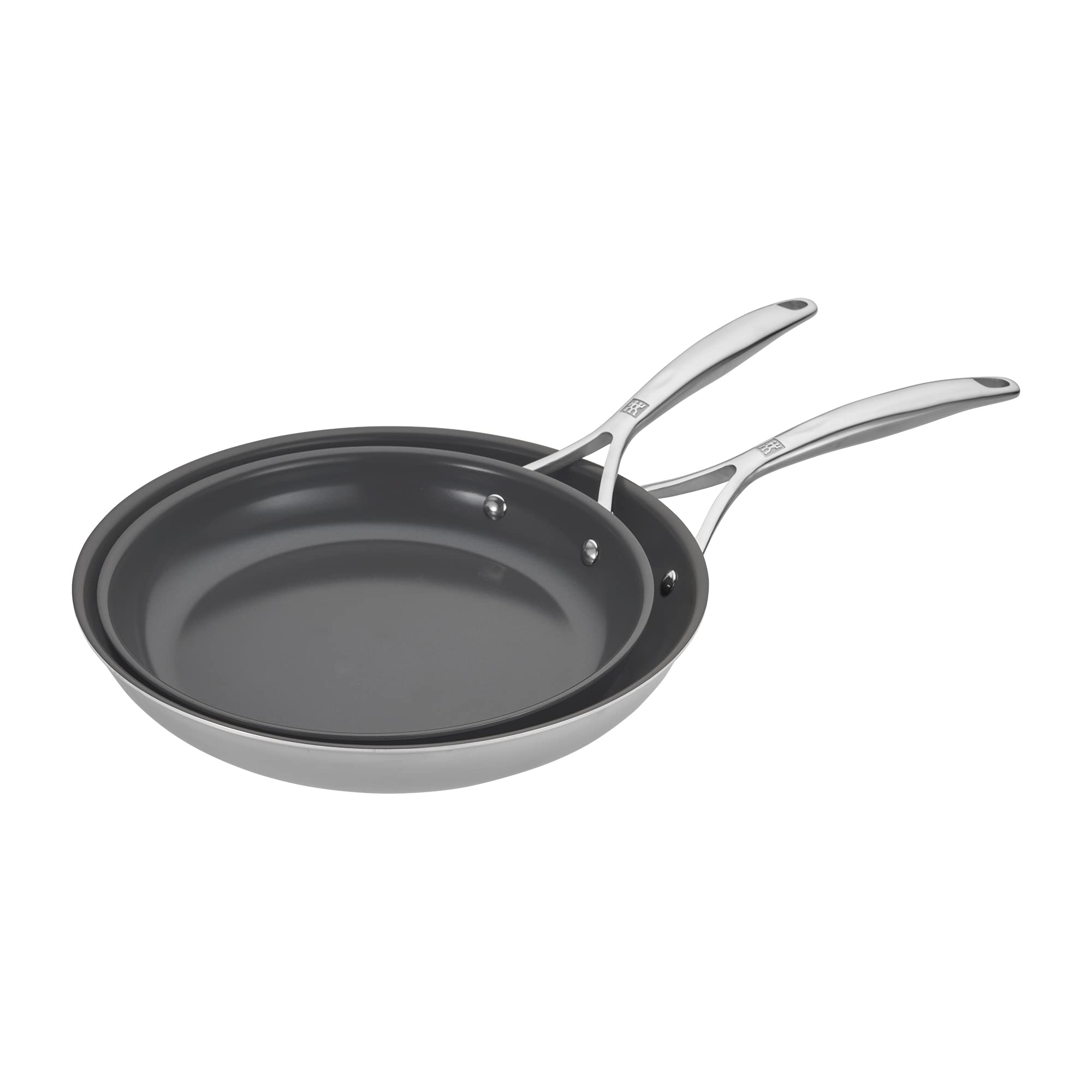 ZWILLING Energy Plus 10-inch fry pan for quick searing and easy cleanup.