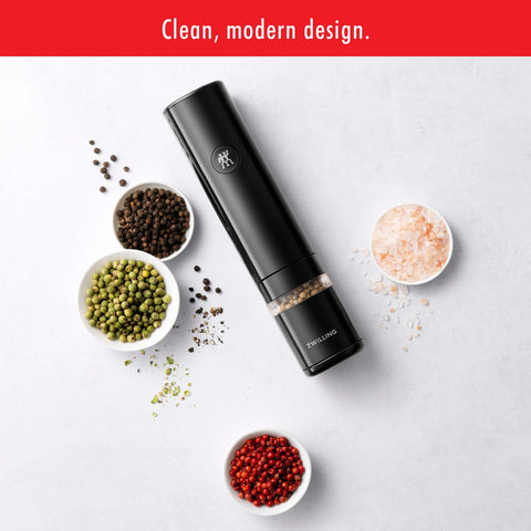 ZWILLING Enfinigy black unit designed for daily kitchen durability and style.
