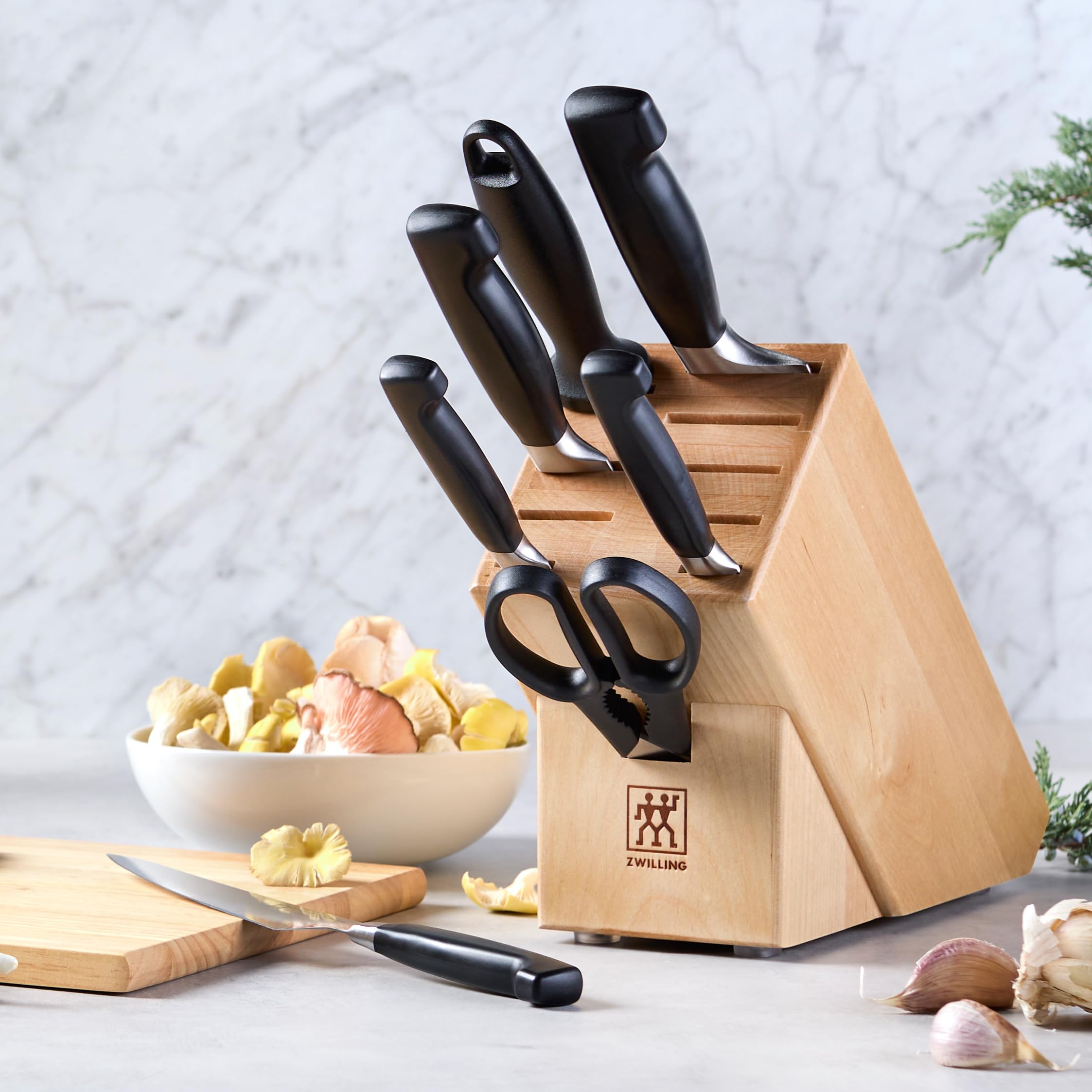 ZWILLING Four Star Anniversary serrated utility knife ideal for crusty breads.