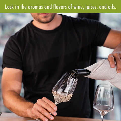 ZWILLING Fresh and Save compatible with wine, juices, and oils.