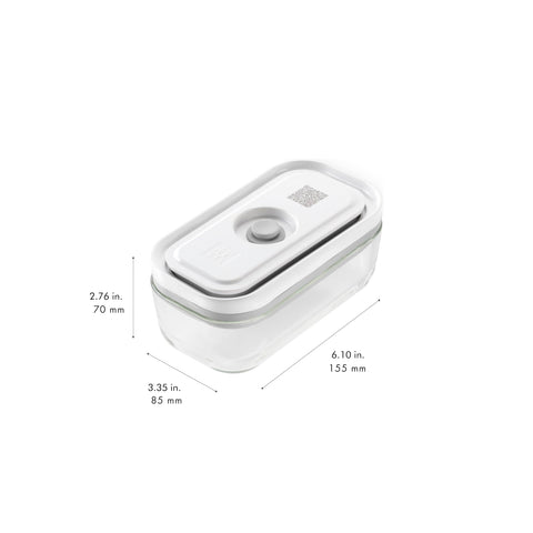 ZWILLING cordless vacuum pump demonstrates quick, quiet sealing for meal prep.