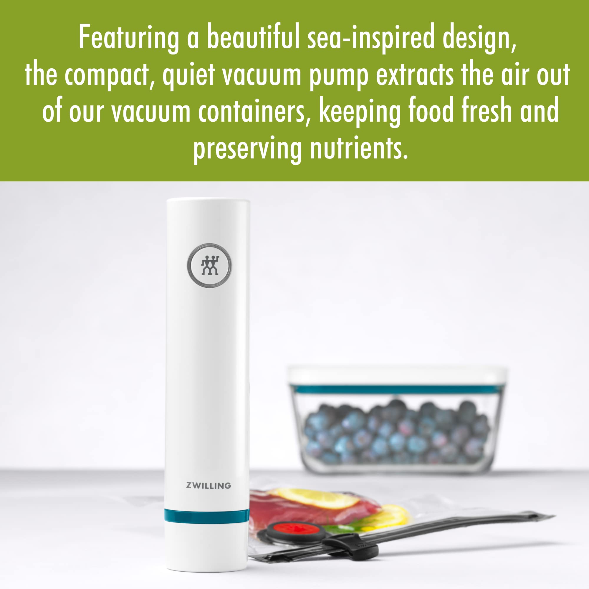 ZWILLING Fresh & Save enables marinating and sous vide under vacuum efficiently.