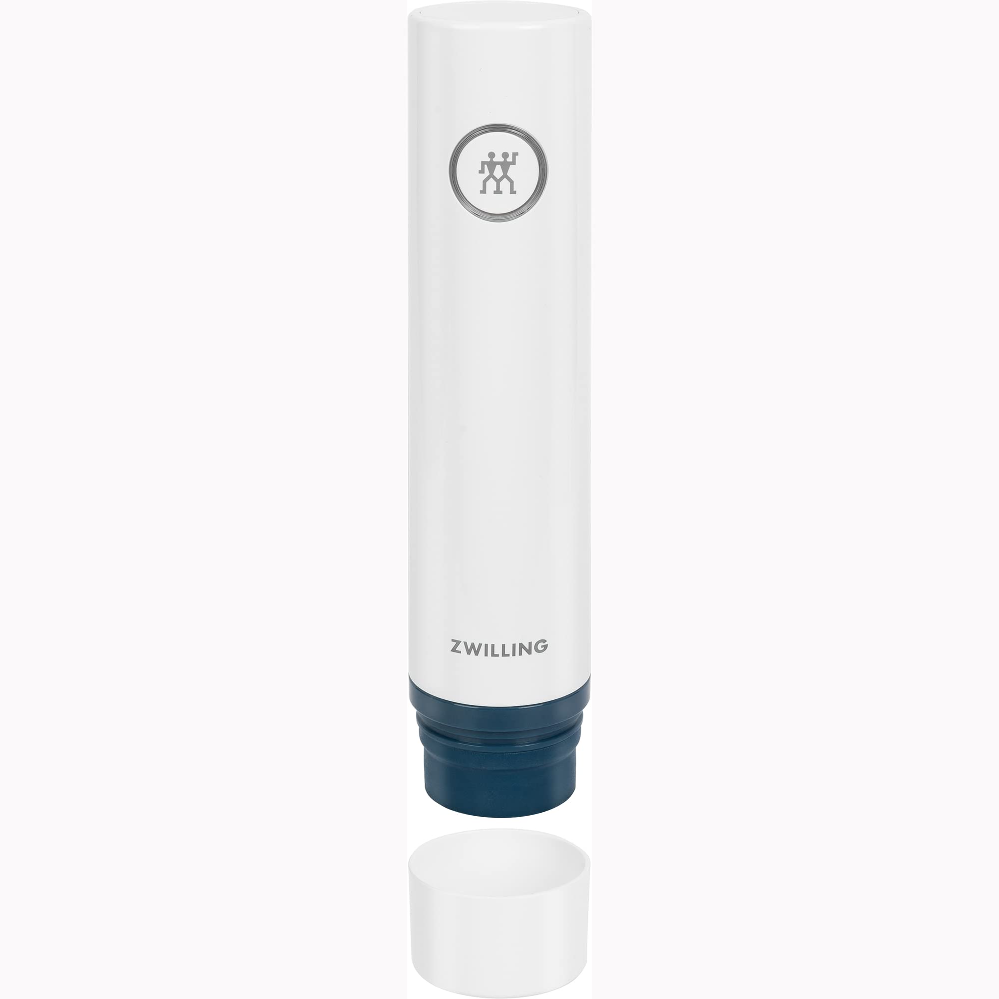 ZWILLING Fresh & Save vacuum pump with sea-inspired design for quick sealing.