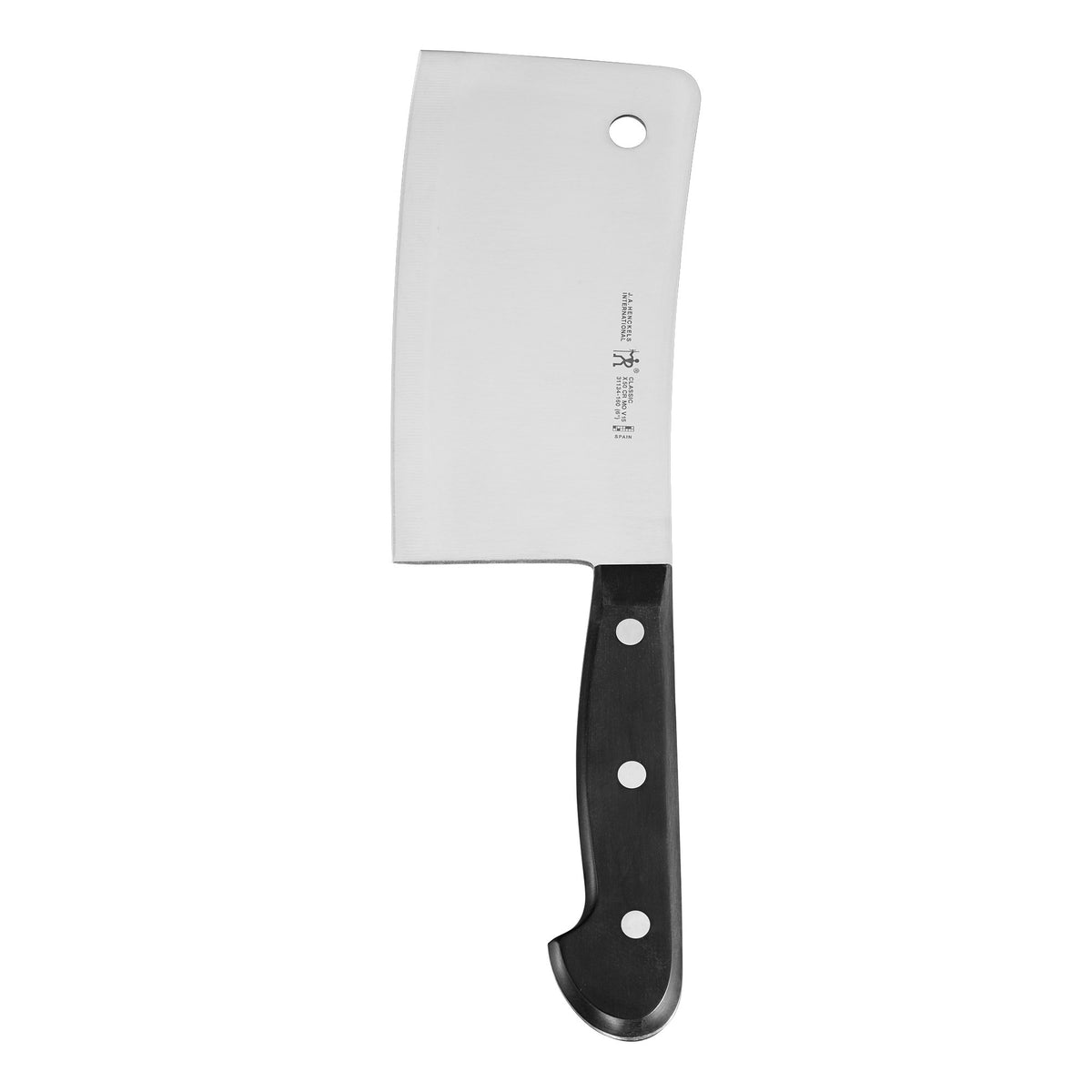 ZWILLING Henckels Classic 6-inch meat cleaver blade close-up for precise cuts