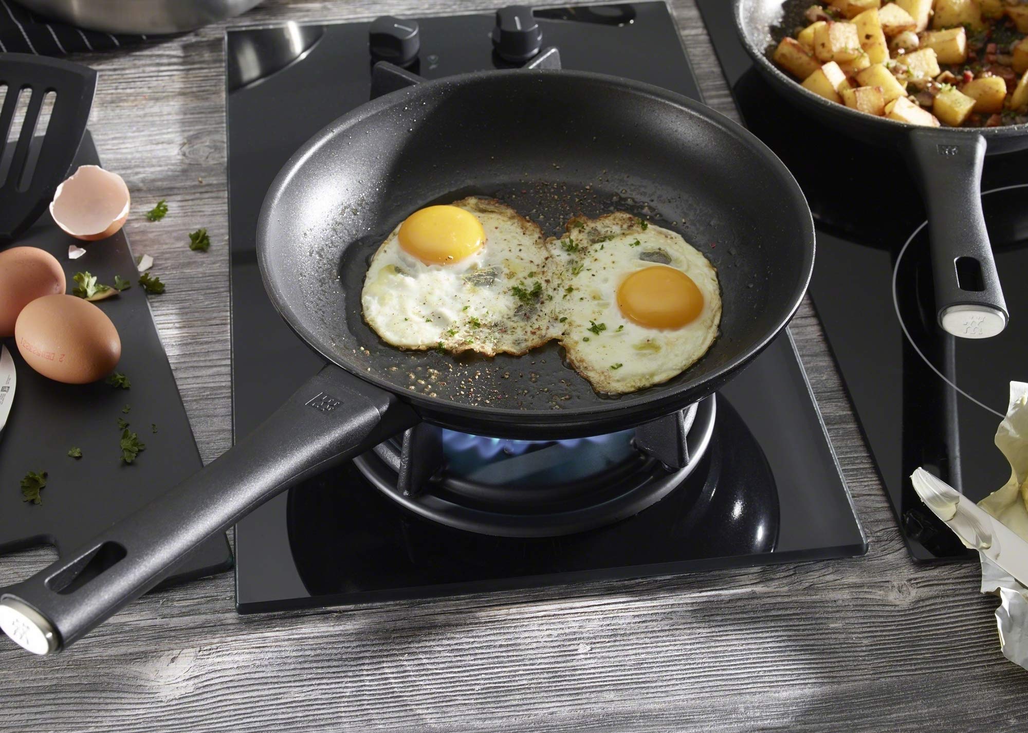 ZWILLING plasma primer surface offers scratch resistance for long-lasting cookware
