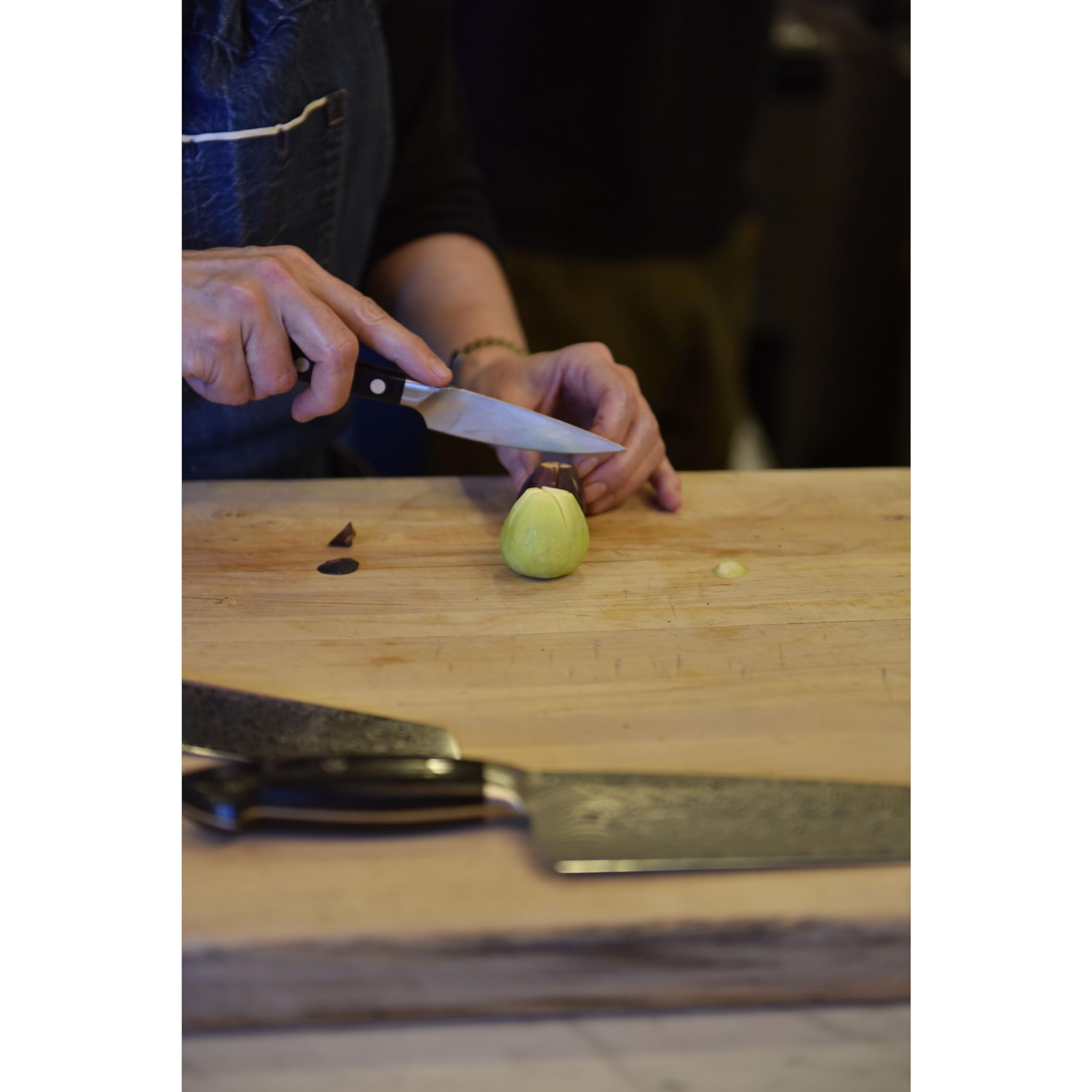 Zwilling Pro paring knife ready for sharpening to maintain edge.