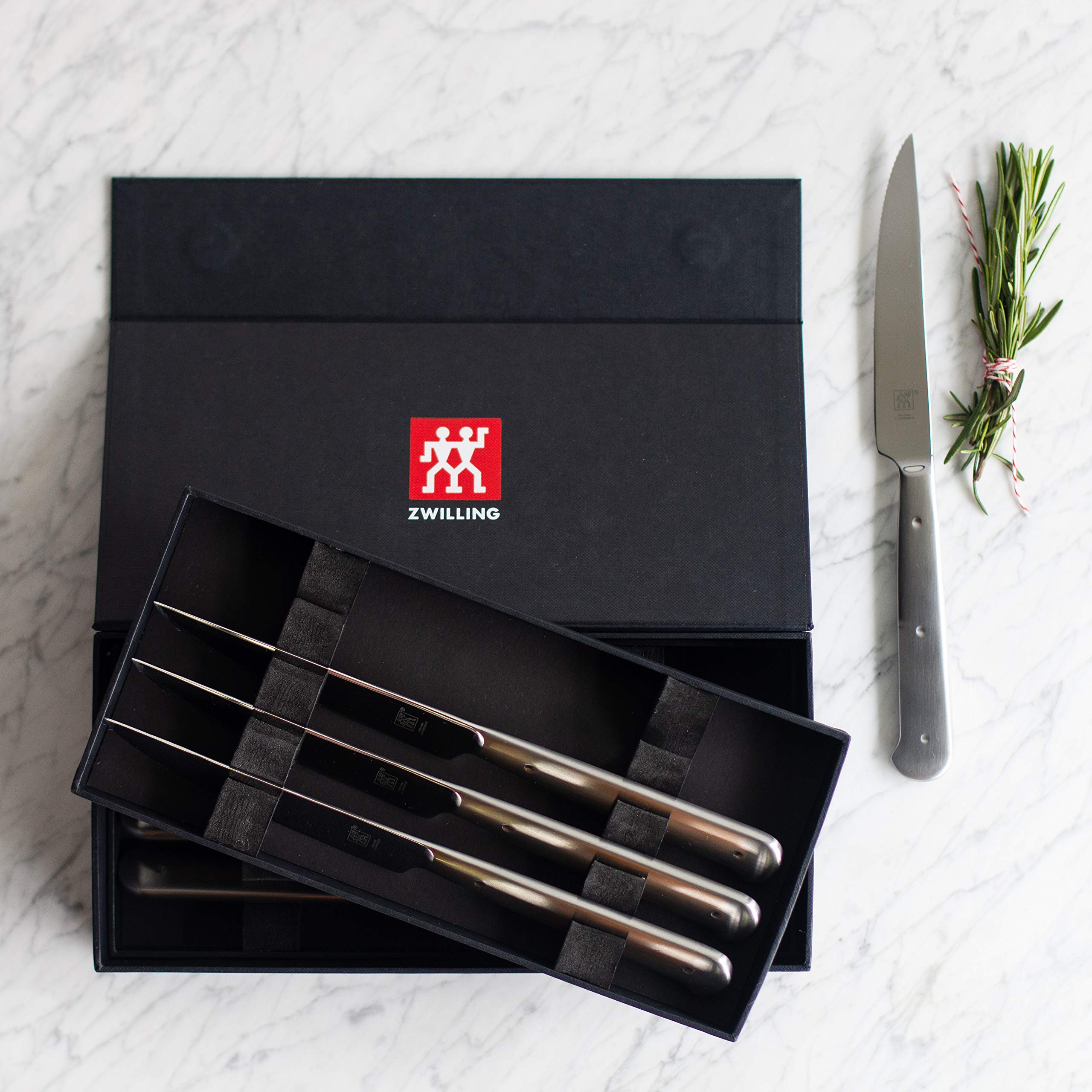 ZWILLING single-piece precision-forged blade delivers lasting sharpness.