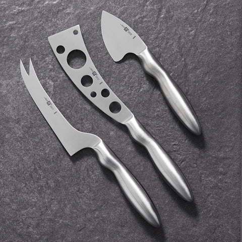 ZWILLING soft cheese knife with broad blade for Brie and Camembert.