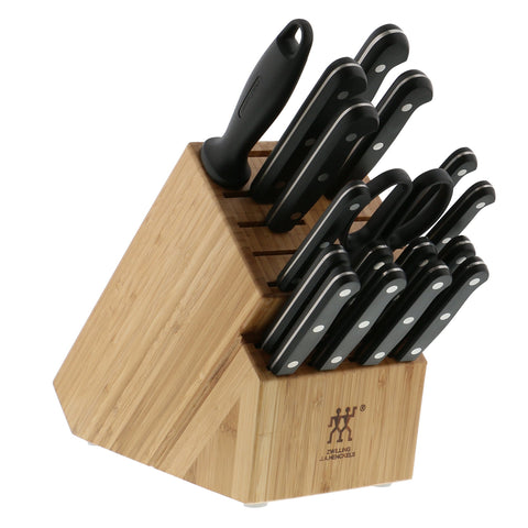 ZWILLING Twin Gourmet Classic stainless steel blades stay sharp for precise slicing.