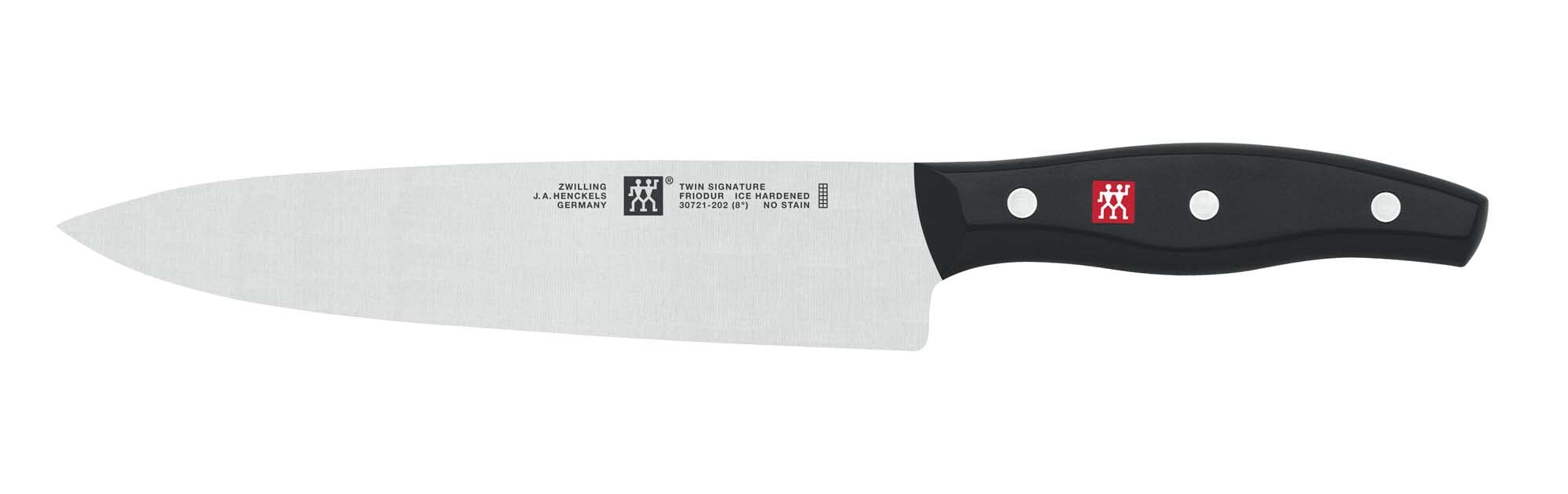 ZWILLING Twin Signature ergonomic handle, secure grip and steady control