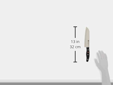 ZWILLING Twin Signature ice-hardened FRIODUR blade stays sharper longer.