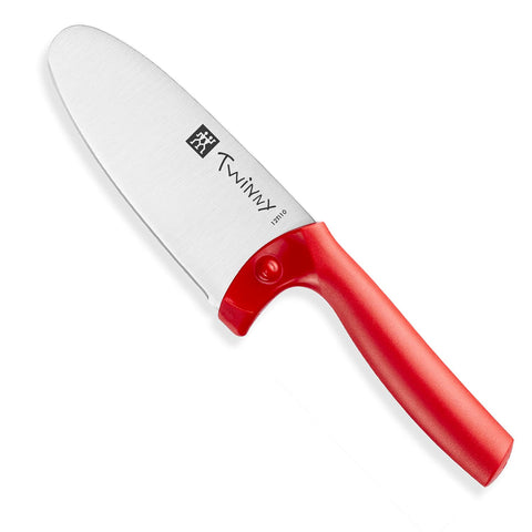 Zwilling Twinny 36550-101 childrens knife in packaging, a safe starter gift for young cooks.