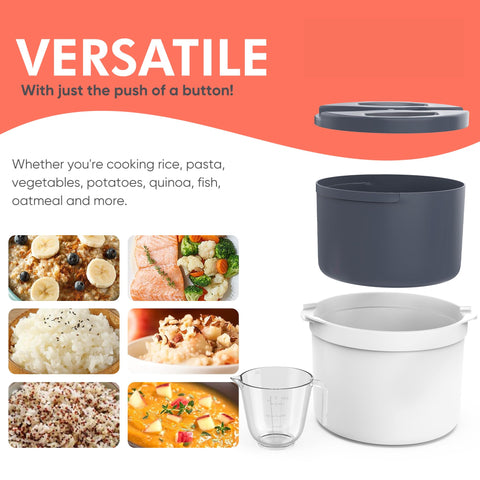 Zwippy no-mess vent design keeps the microwave clean
