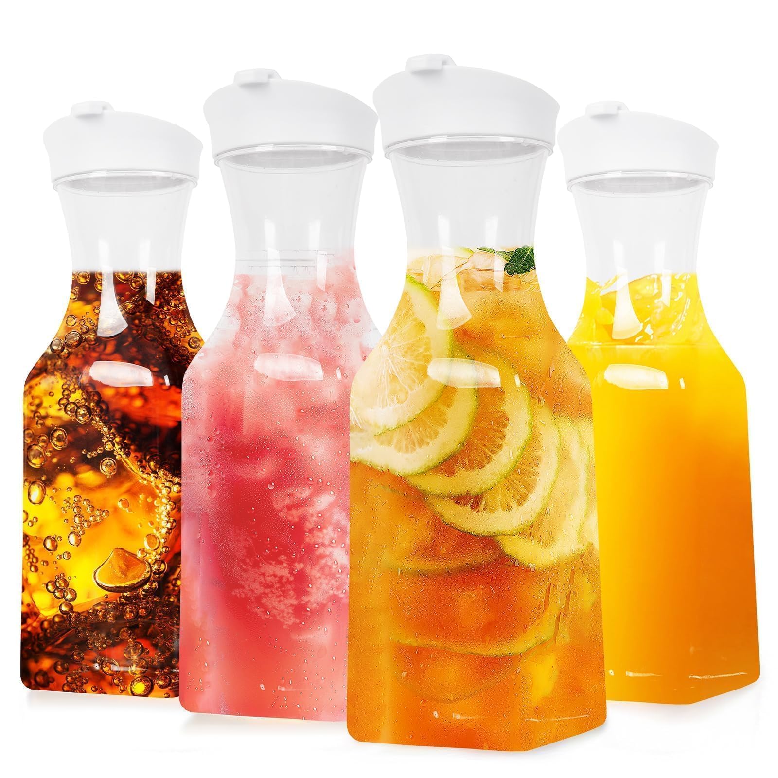 ZWYSLFCY mimosa bar carafe with lid keeps drinks fresh for entertaining.