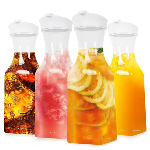 ZWYSLFCY mimosa bar carafe with lid keeps drinks fresh for entertaining.