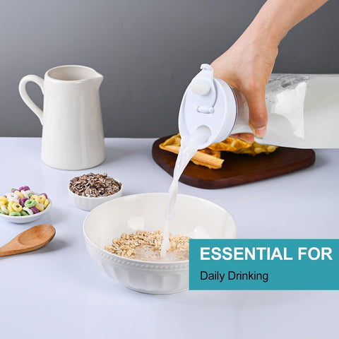 ZWYSLFCY clear beverage containers let you monitor contents at a glance.