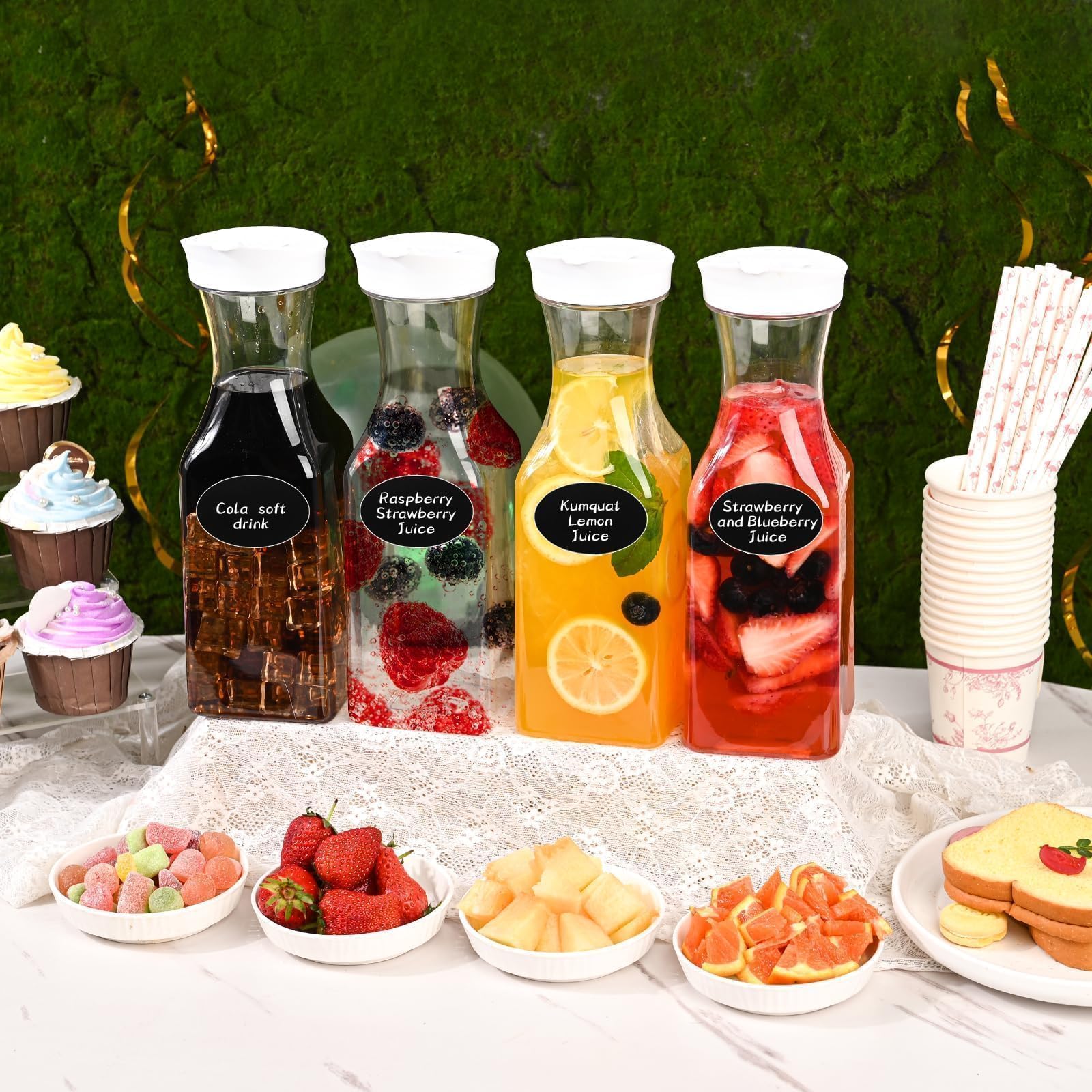 ZWYSLFCY hand-wash-only plastic carafe for daily home use.