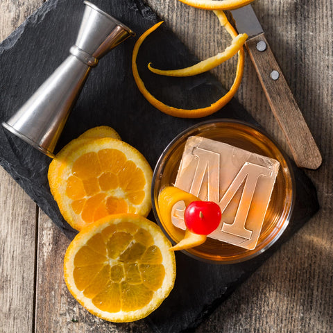 ZXYJJN custom monogram ice cubes add personal touch